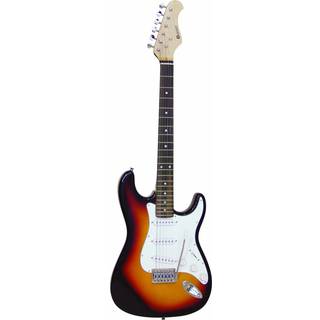 DiMavery ST-203 El-guitar (Hvid)