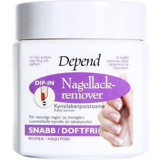 Depend Neglelakfjerner Hurtig/Lugtfri Dip-In 75 ml