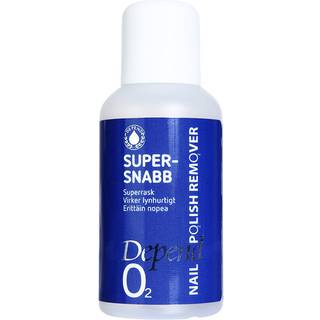 Depend O2 Lynhurtig Neglelakfjerner Blå 35 ml