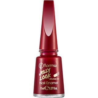Flormar Negle Neglelak Jelly Look Nail Enamel 05 Fire Red 11 ml (3.545,00 kr / 1 l) - 11 ml