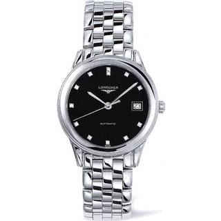 Longines L4.774.4.57.6 Grande Classique Sort/Stål Ø35.6 mm