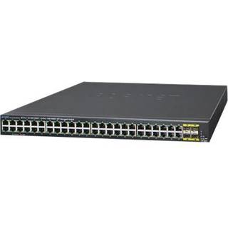 PLANET GS-4210-48T4S netværksswitch Administreret L2/L4 Gigabit Ethernet (10/100/1000) 1U Blå