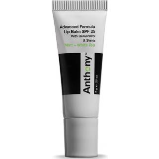 Anthony Logistics Lip Balm, Mint & White Tea SPF 25, 7 gr.