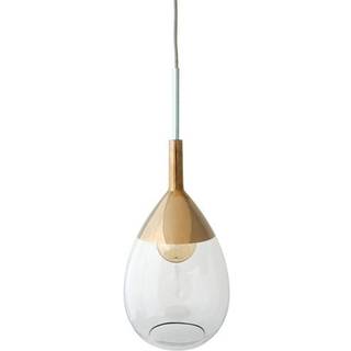 EBB & FLOW Lute M pendellampe, guld, guld-røg