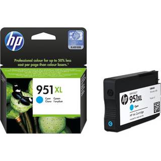 HP 951XL / CN046AE High Capacity Cyan Ink - Blækpatron Cyan