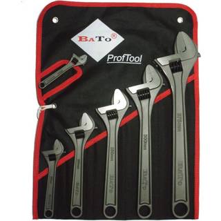 BaTo Skiftenøglesæt m/ 4", 6", 8" 10", 12" og 15"