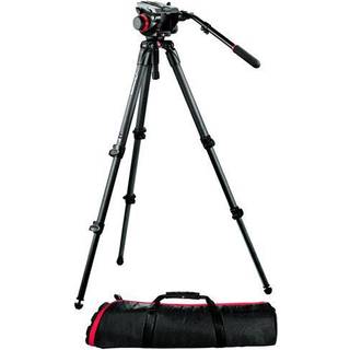 MANFROTTO Stativkit Kulfiber 504HD,535K incl. Taske