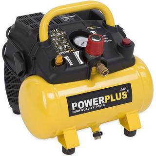 Kompressor 1,5 hk, 6 liter - oliefri