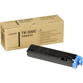 Kyocera Tonerkassette cyan 8.000 sider TK500C