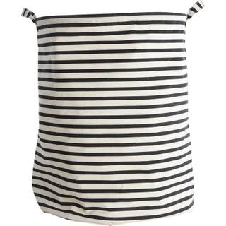 House Doctor - Vasketøjskurv / Vasketøjspose - stribet/stripes