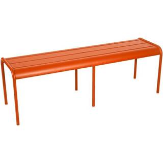 Fermob - Luxembourg 3/4 Seater Bench Frosted Lemon A6 - Havebænke - Frédéric Sofia - Gul - Metal