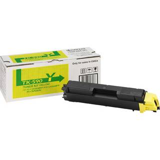 Kyocera TK-590 Y - Gul 5000 sider - Original lasertoner 1T02KVANL0