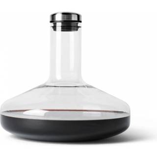 Audo Wine Breather Vinkaraffel Steel/Clear Wine Breather Deluxe