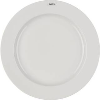 Eva Trio Legio middagstallerken hvid 25 cm