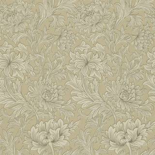 Chrysanthemum Toile Ivory/Gold - DMOWCH103