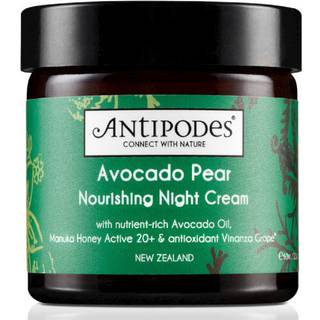 Antipodes Avocado Pear Collagen-Boosting Night Cream Nærende natcreme til ansigt 60 ml - 60 ml