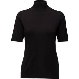 Minus Lima roll neck knit - Black
