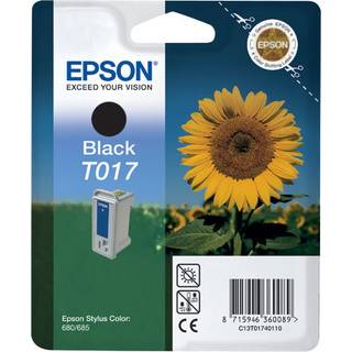 Epson Epson T017 Blækpatron sort T017