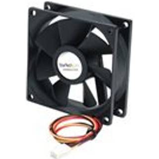 StarTech.com Case Fan 80mm - FAN8X25TX3L - Kabinet køler - 80mm - Sort
