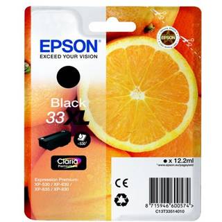 Epson Epson 33XL Blækpatron sort T3351