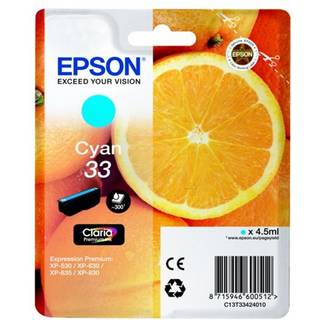 Epson 33 Cyan Printerpatron No.33 Original