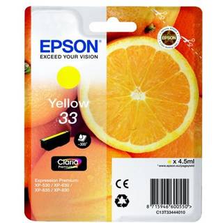 Epson 33 Yellow Printerpatron No.33 Original
