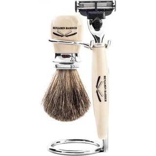 Benjamin Barber Duke MP 3-Piece Shaving Set Ebony - Retro Collection