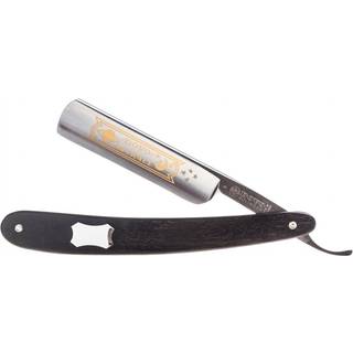 Dovo Cut Throat Ebony with engraving plate
