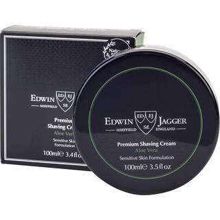 Edwin Jagger Natural Premium Shaving Cream Med Aloe Vera (100 ml)