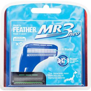 Feather MR3 razor blades 9-pack