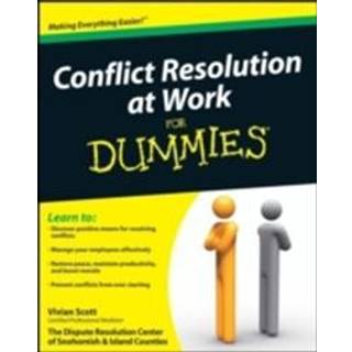 Conflict Resolution at Work For Dummies