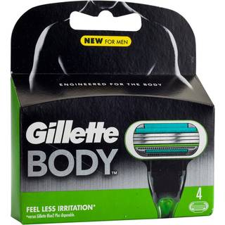 Gillette Barberblade Body 4-pk.
