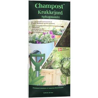 Spagnumfri krukkejord fra Champost