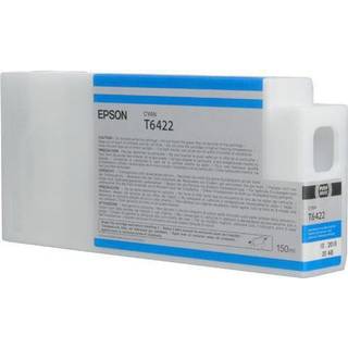 Epson T6422 C13T642200 Cyan Blækpatron, 150 ml