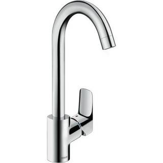 Hansgrohe Logis køkkenarmatur høj 260mm i krom med svingtud