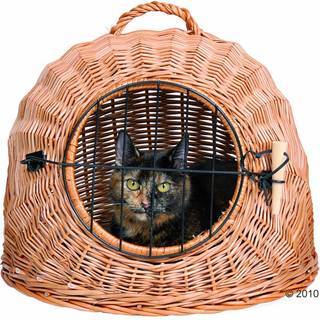 Trixie Wicker cave with bars ø 50 cm brown