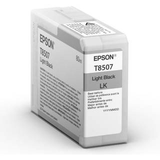EPSON T8507 LIGHT BLACK FOR P800 80ML
