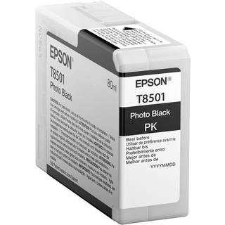 Epson Epson T8501 Blækpatron sort foto T8501