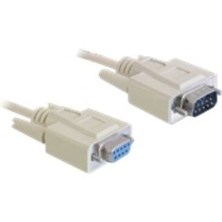 Delock serielt kabel D-Sub 9 han-til-hun 3m
