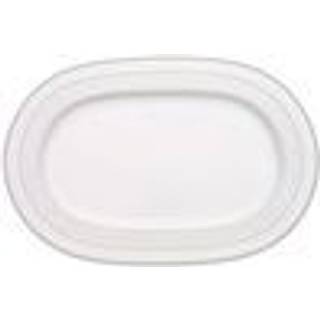 Villeroy & Boch Gray Pearl Serveringsfad Oval (3) 35cm - Serveringsfad Benporcelæn Grå - 1043922960