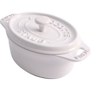 STAUB Staub oval minigryde 0,2 l Rød
