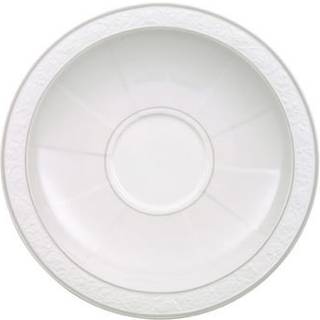 Villeroy & Boch Gray Pearl Underkop Morgenkop 18cm - Kagetallerken & Desserttallerken Porcelæn Hvid - 1043921250