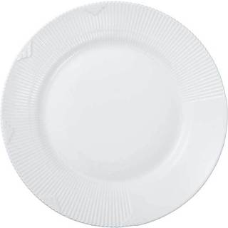 Royal Copenhagen Hvid Elements tallerken - 28 cm
