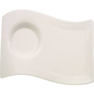 Villeroy & Boch New Wave Caffè Party Plate Stor 22x17cm - Asietter Porcelæn Hvid - 1024842830
