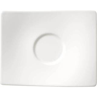 Villeroy & Boch New Wave Espressounderkop 14x11cm - Kagetallerken & Desserttallerken Porcelæn Hvid - 1025251431