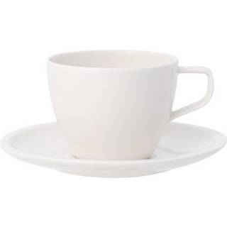 Villeroy & Boch Artesano Original Kaffekop Med Underkop - Kaffekopper Porcelæn Hvid - 111387-111392