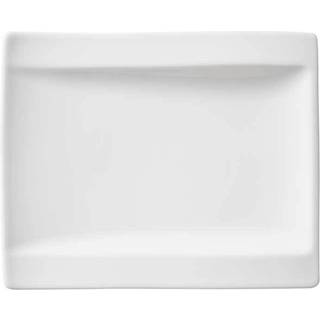 Villeroy & Boch New Wave B&B Tallerken 18x15cm - Middagstallerkner Porcelæn Hvid - 1025252660