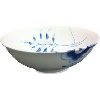 Royal Copenhagen Skål 575 35 cl, Blå Mega Riflet