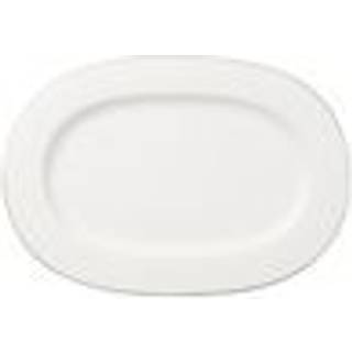 Villeroy & Boch Anmut Platinum No.1 Serveringsfad Oval (2) 41cm - Serveringsfad Benporcelæn Hvid - 1046362940