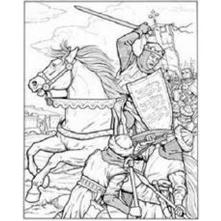 Kings and Queens of England Coloring Book